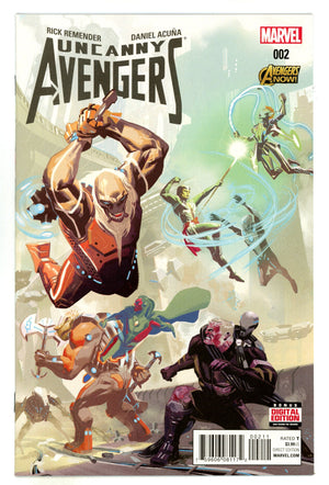 Uncanny Avengers Vol 1 2 High Grade (2015)