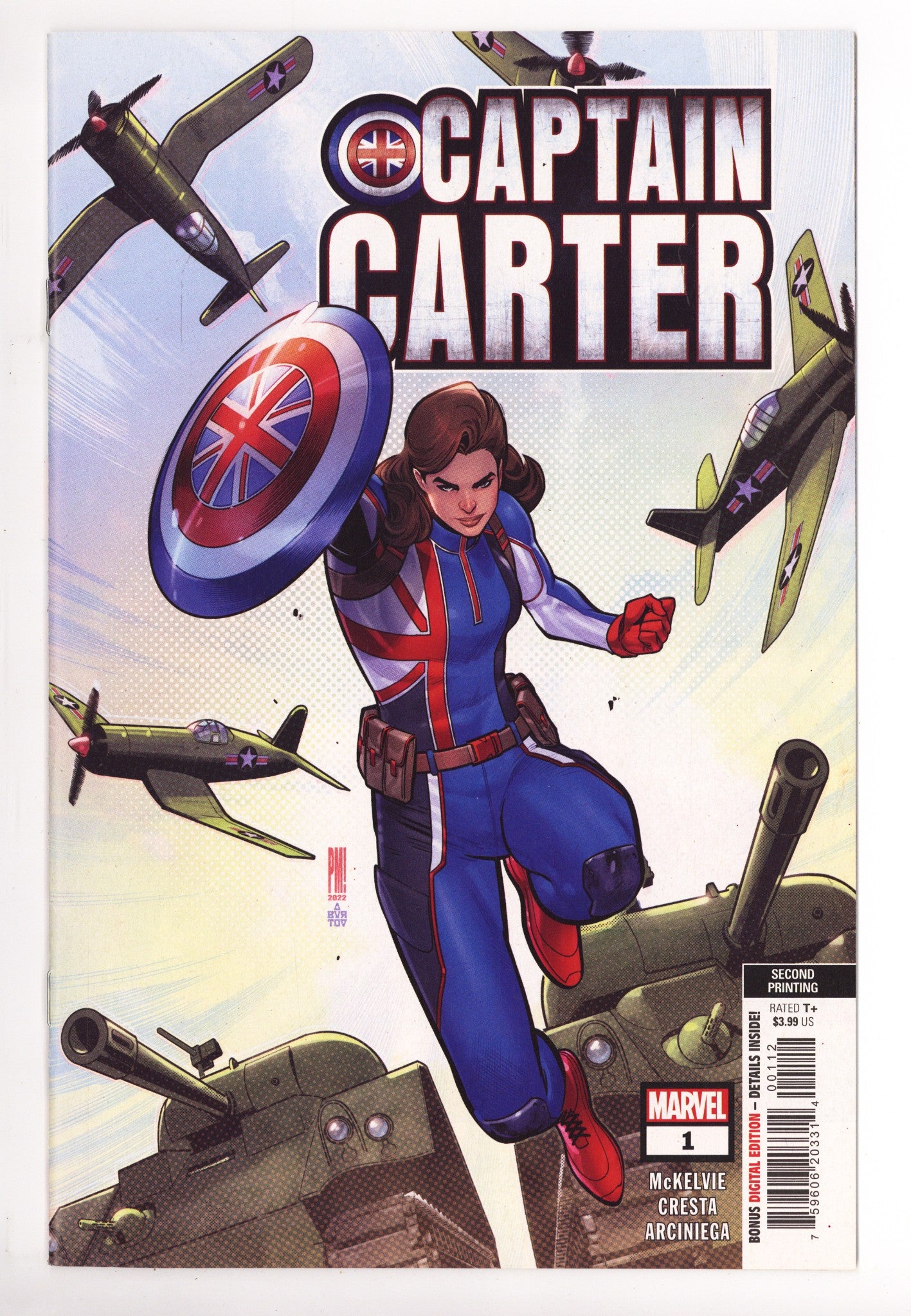 Captain Carter 1 High Grade (2022) 2nd Print 