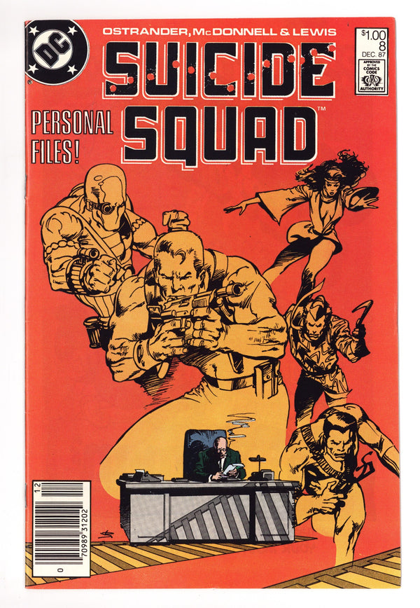 Suicide Squad Vol 1 8 FN (6.0) (1987) Canadian Price Variant