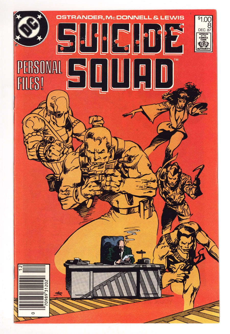 Suicide Squad Vol 1 8 FN (6.0) (1987) Canadian Price Variant 