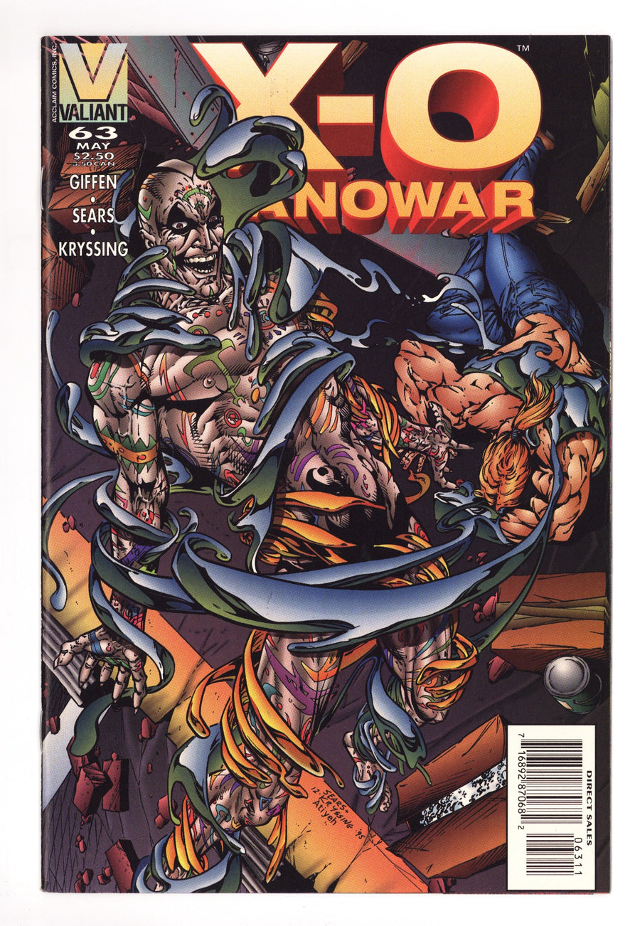 X-O Manowar Vol 1 63 High Grade (1996) 