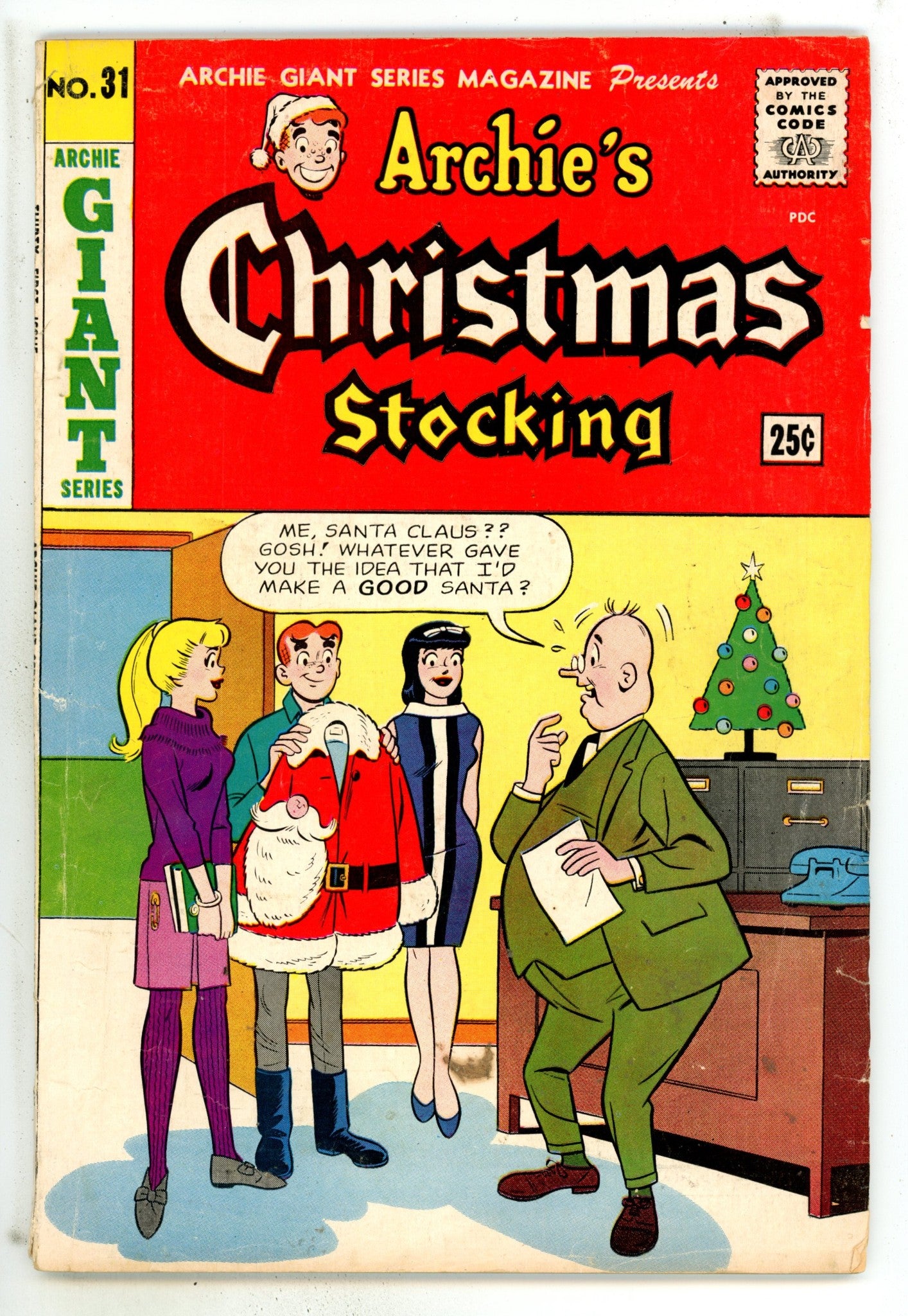 Archie Giant Series Magazine 31 VG- (3.5) (1965) 