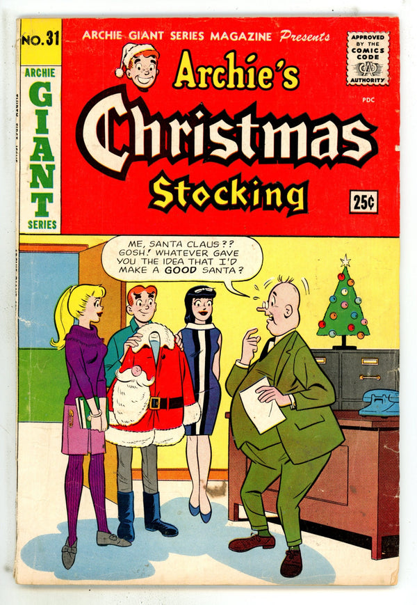 Archie Giant Series Magazine 31 VG- (3.5) (1965)
