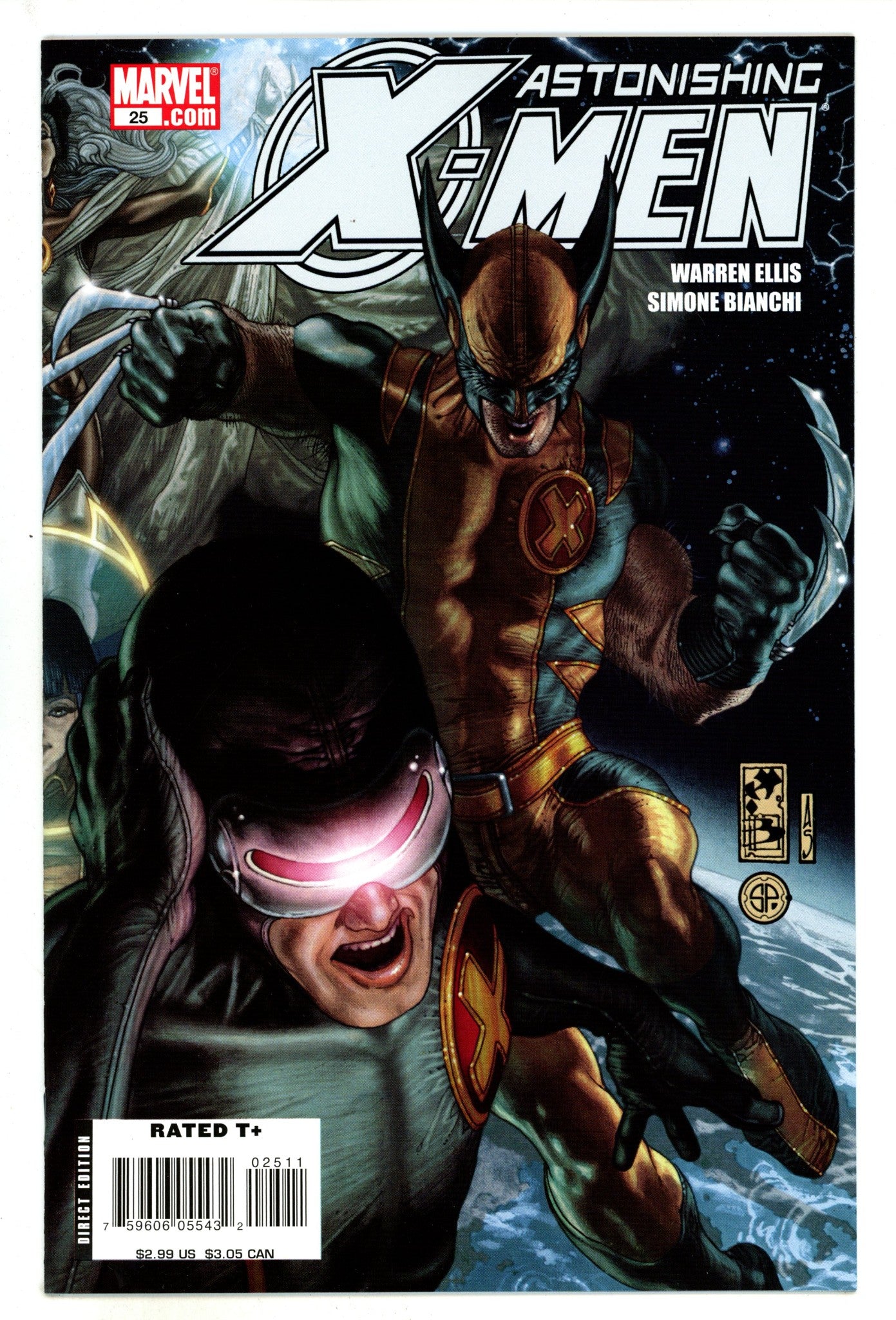 Astonishing X-Men Vol 3 25 High Grade (2008) 