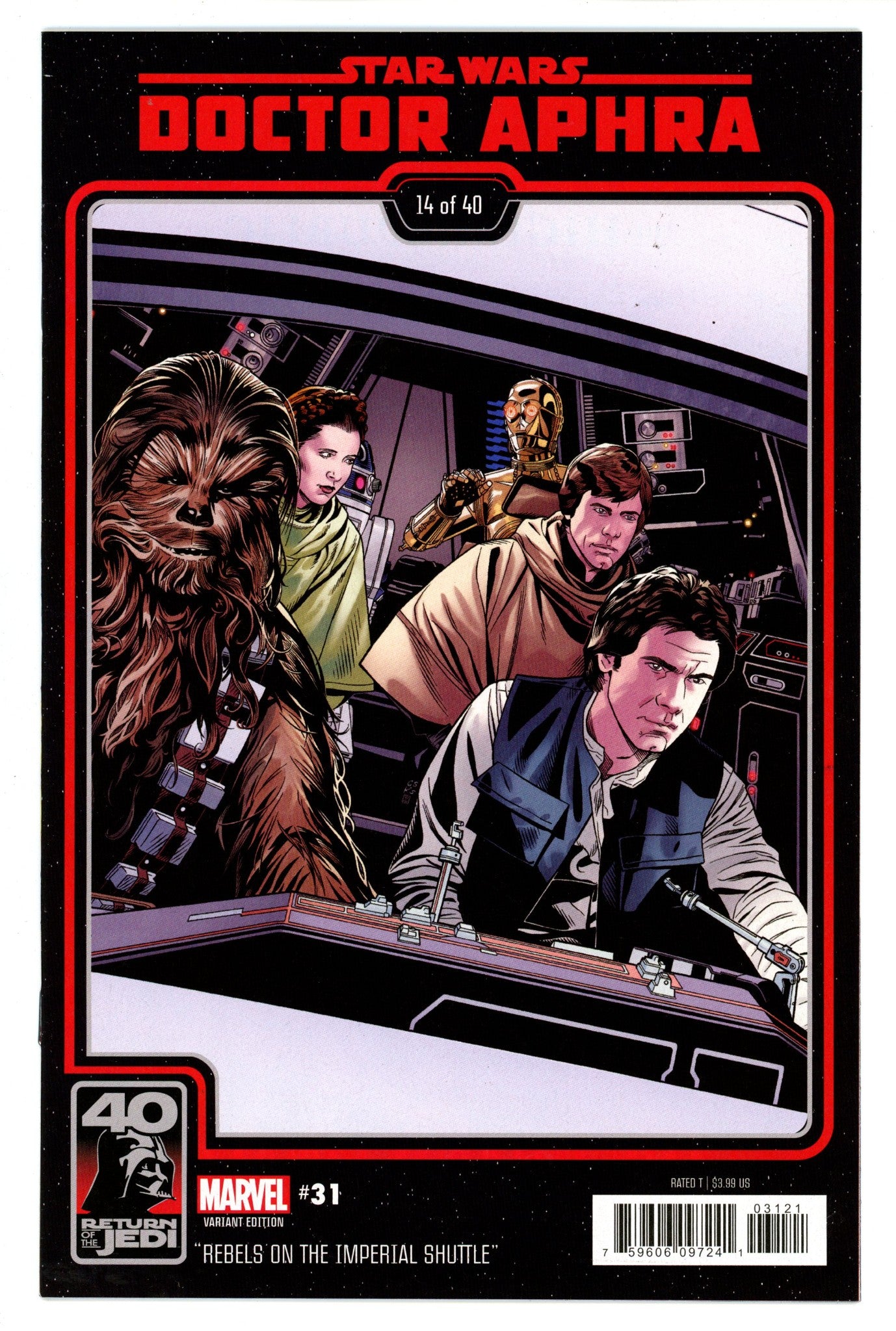 Star Wars: Doctor Aphra Vol 2 31 High Grade (2023) Sprouse Variant 