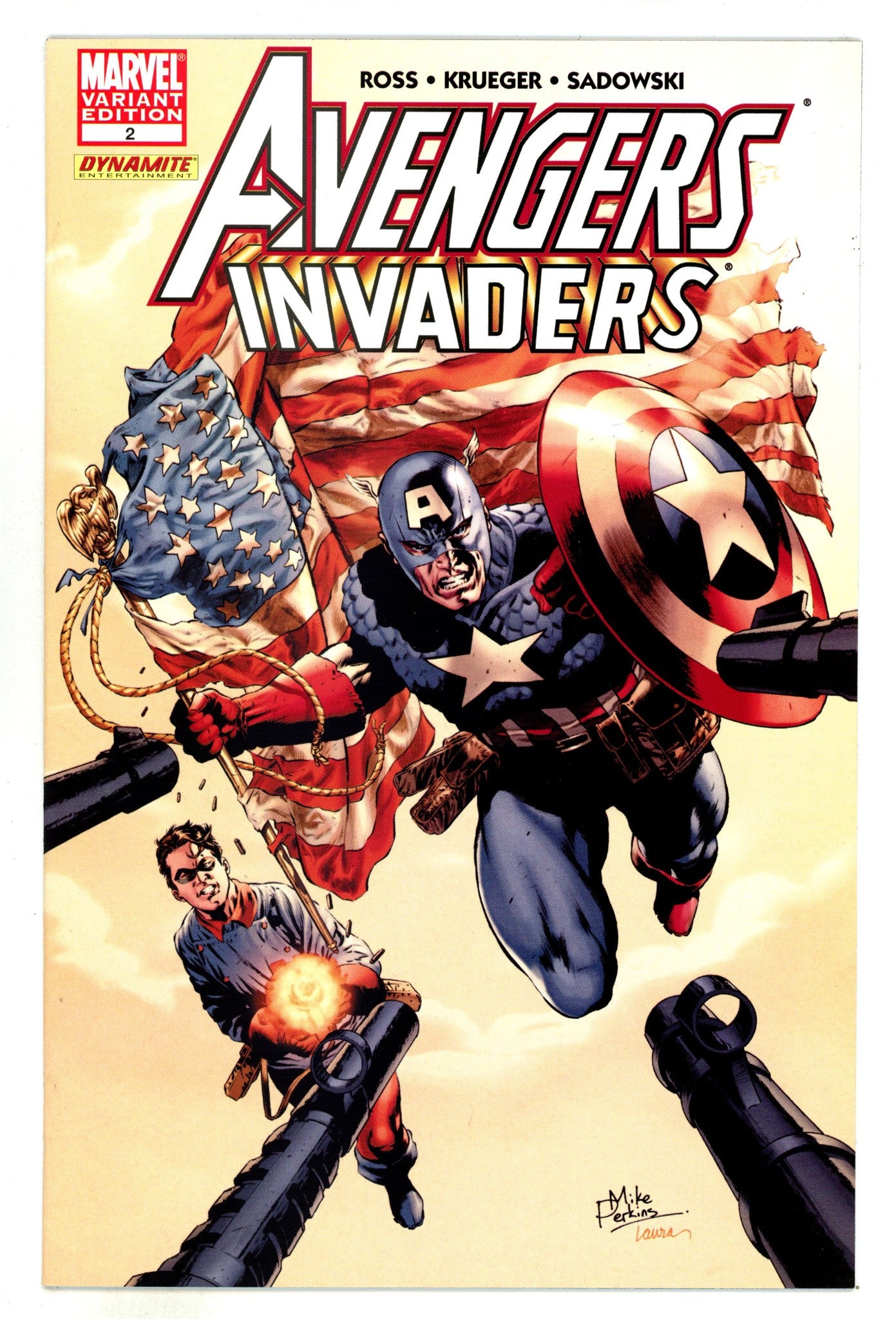 Avengers/Invaders 2 High Grade (2008) Perkins Variant 