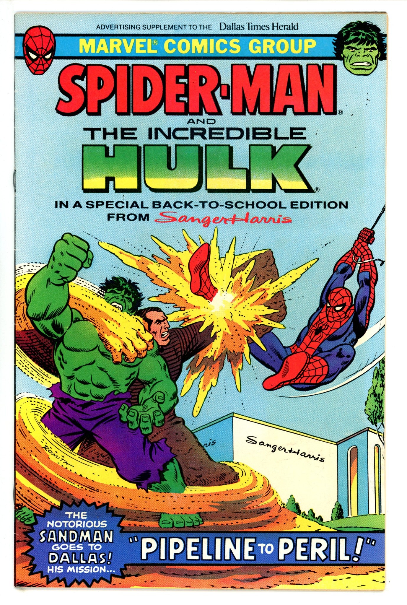 Spider-Man and the Incredible Hulk [nn] Dallas Times VG/FN (1981)