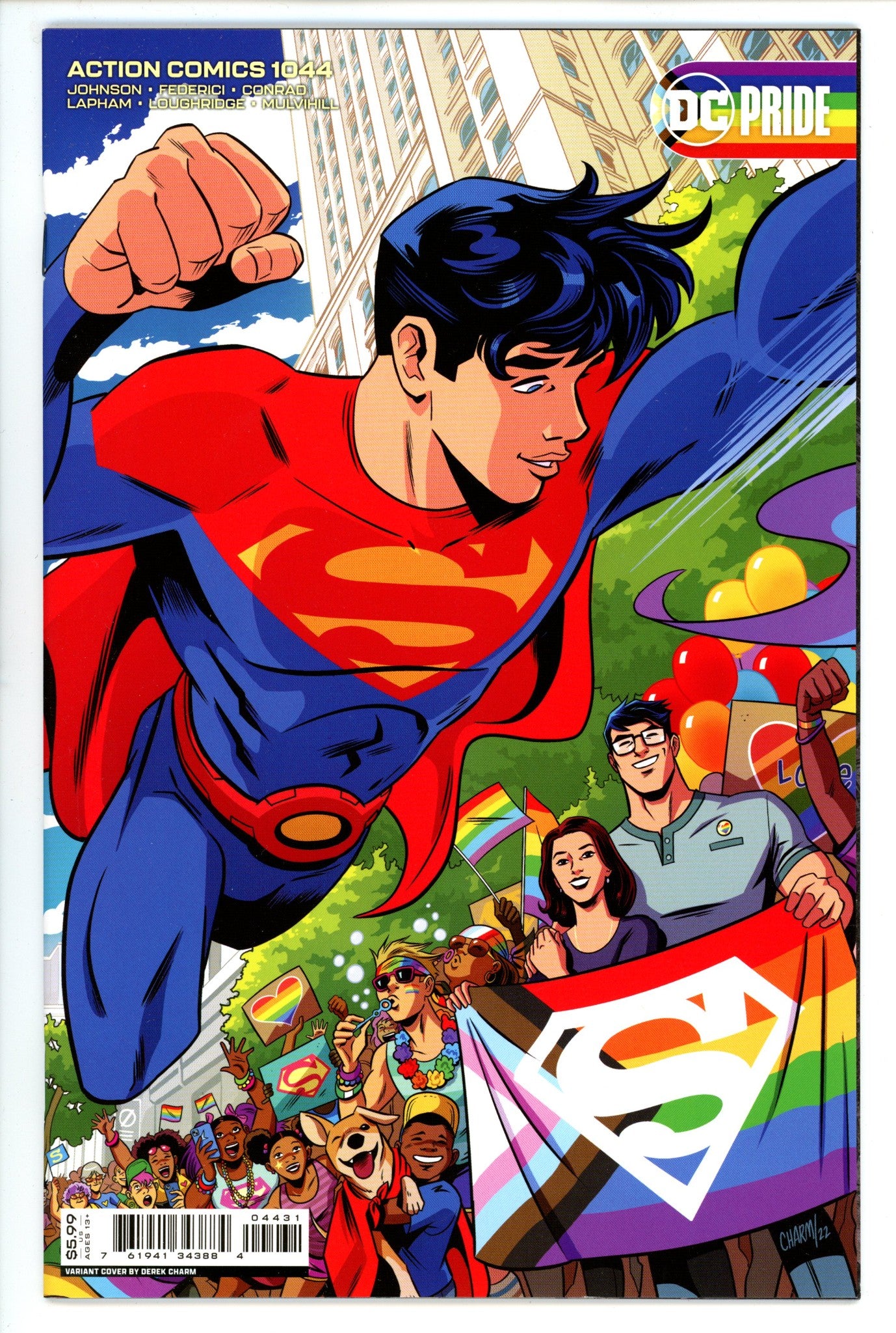 Action Comics Vol 3 1044 High Grade (2022) Charm Variant 