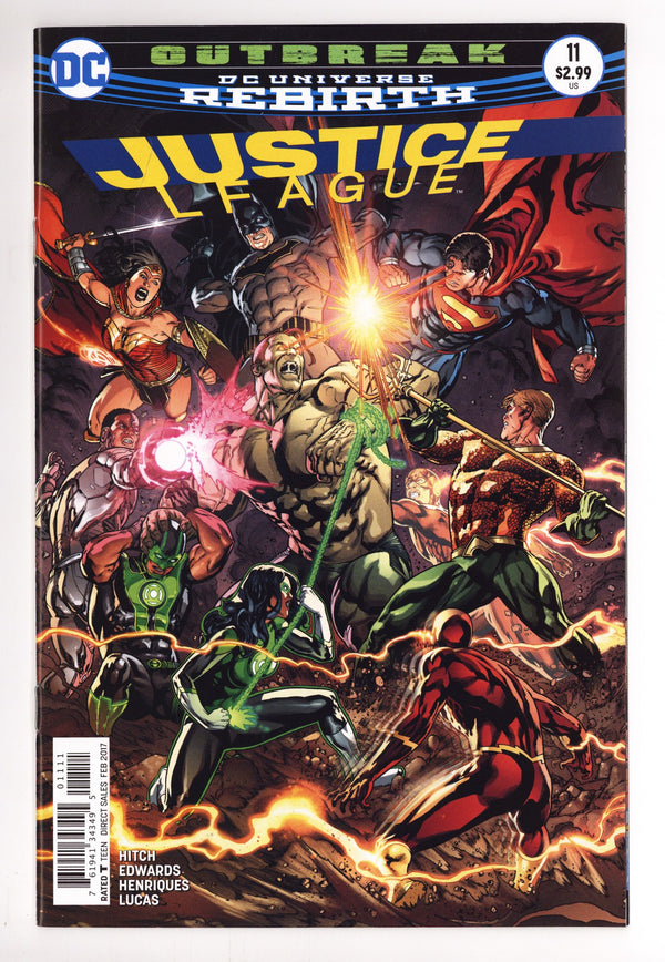 Justice League Vol 2 11 High Grade (2017)