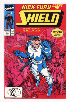 Nick Fury, Agent of S.H.I.E.L.D. Vol 4 13 High Grade (1990)
