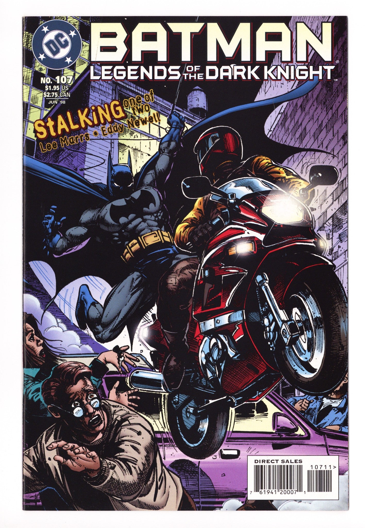 Batman: Legends of the Dark Knight 107 High Grade (1998) 