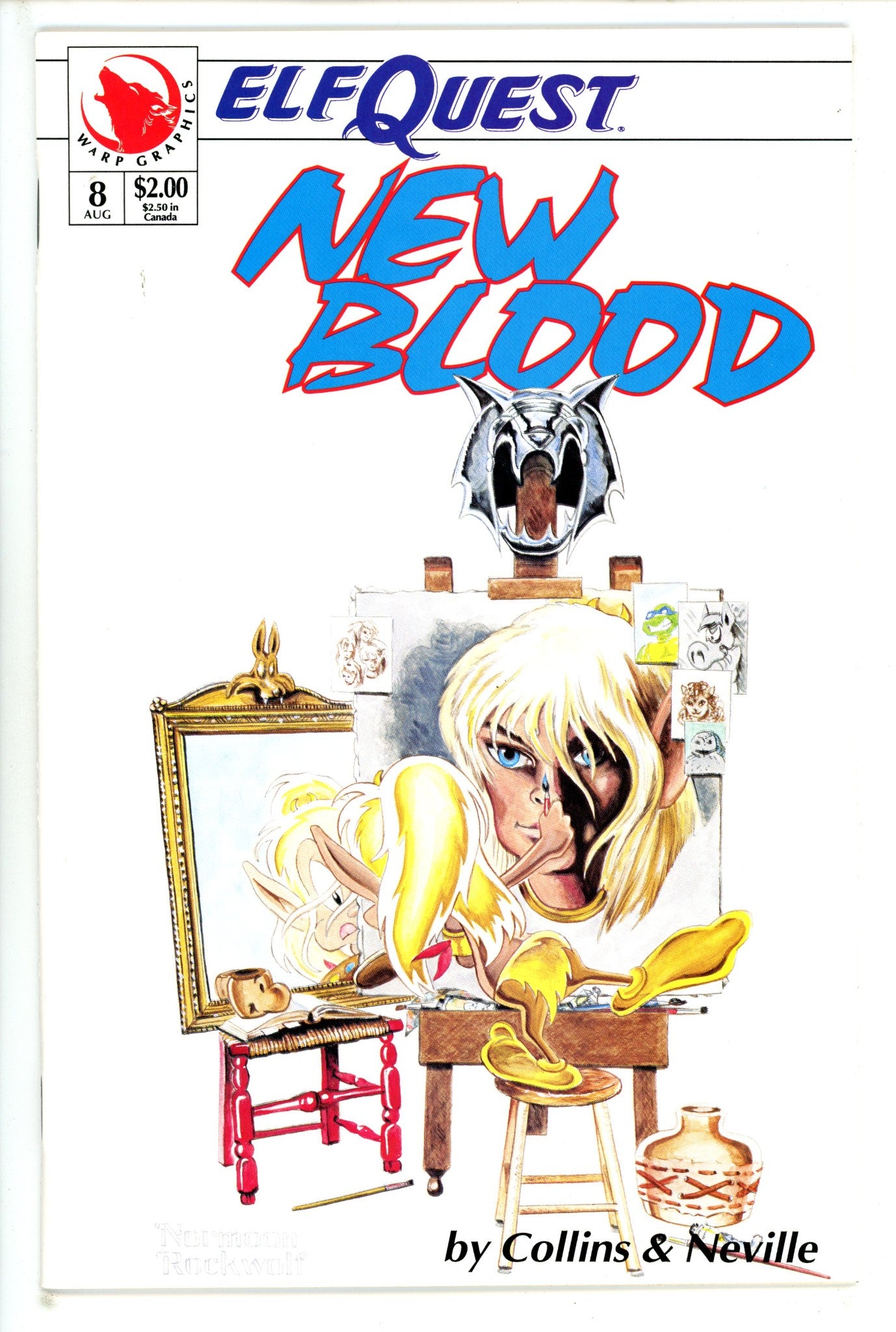 ElfQuest: New Blood 8 (1993)