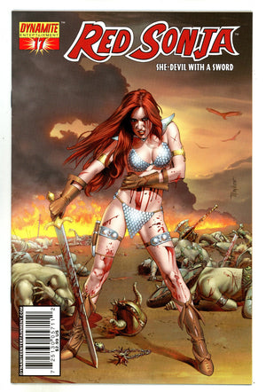 Red Sonja Vol 1 17 Mid Grade (2006) Mayhew Variant