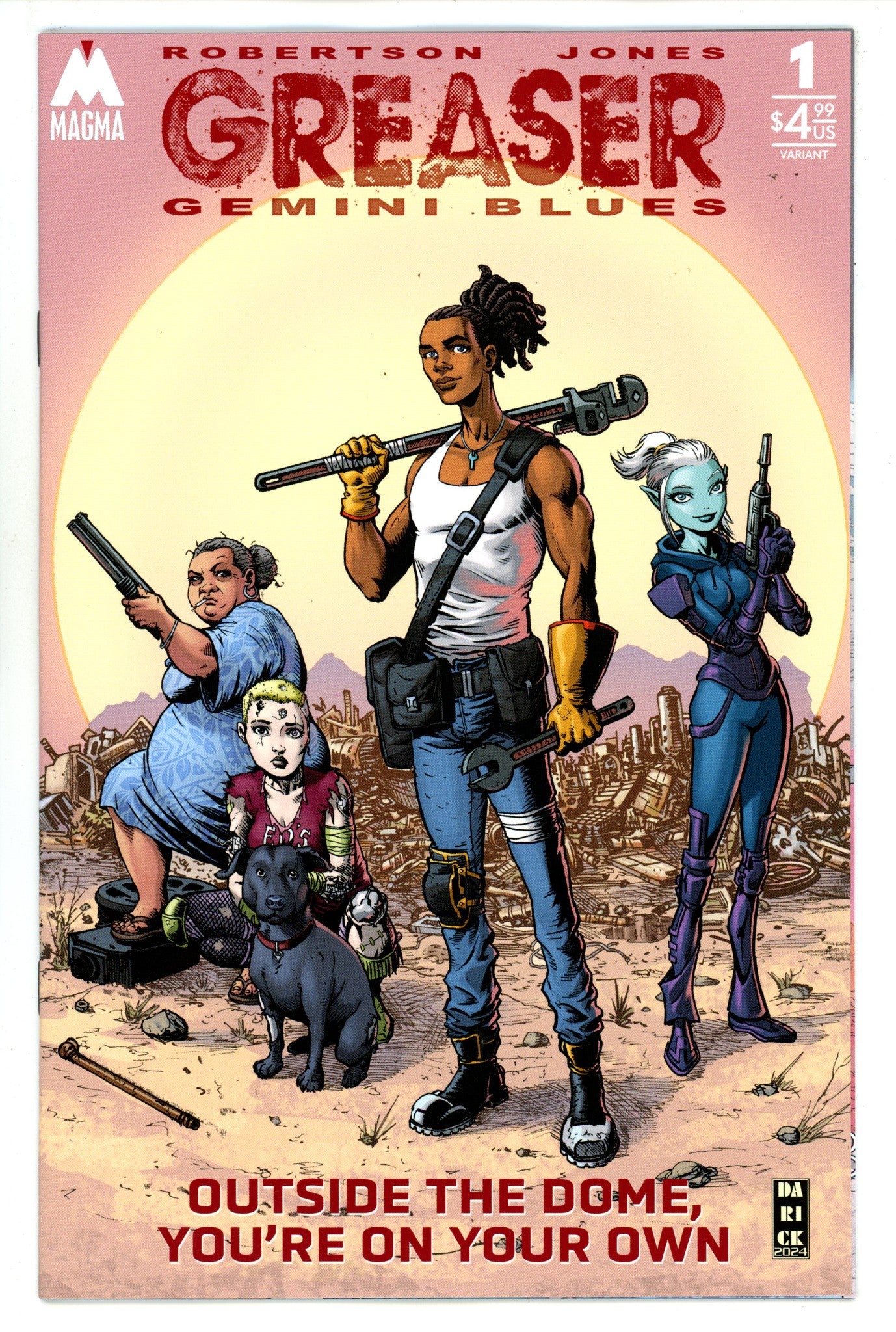 Greaser Gemini Blues  1 Robertson  Variant   (2024)