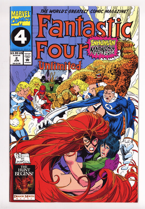 Fantastic Four Unlimited 2 High Grade (1993)