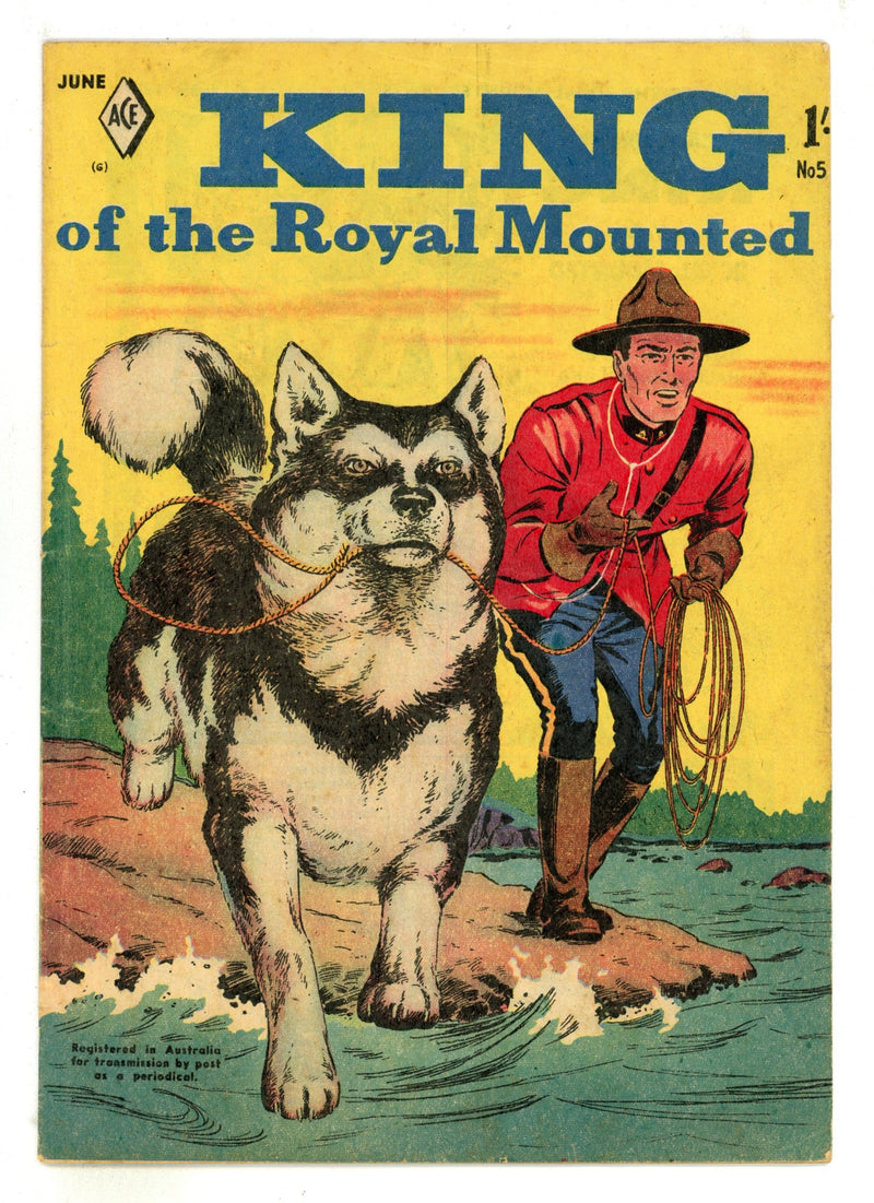 King of the Royal Mounted 5 VG- (3.5) (1957) 