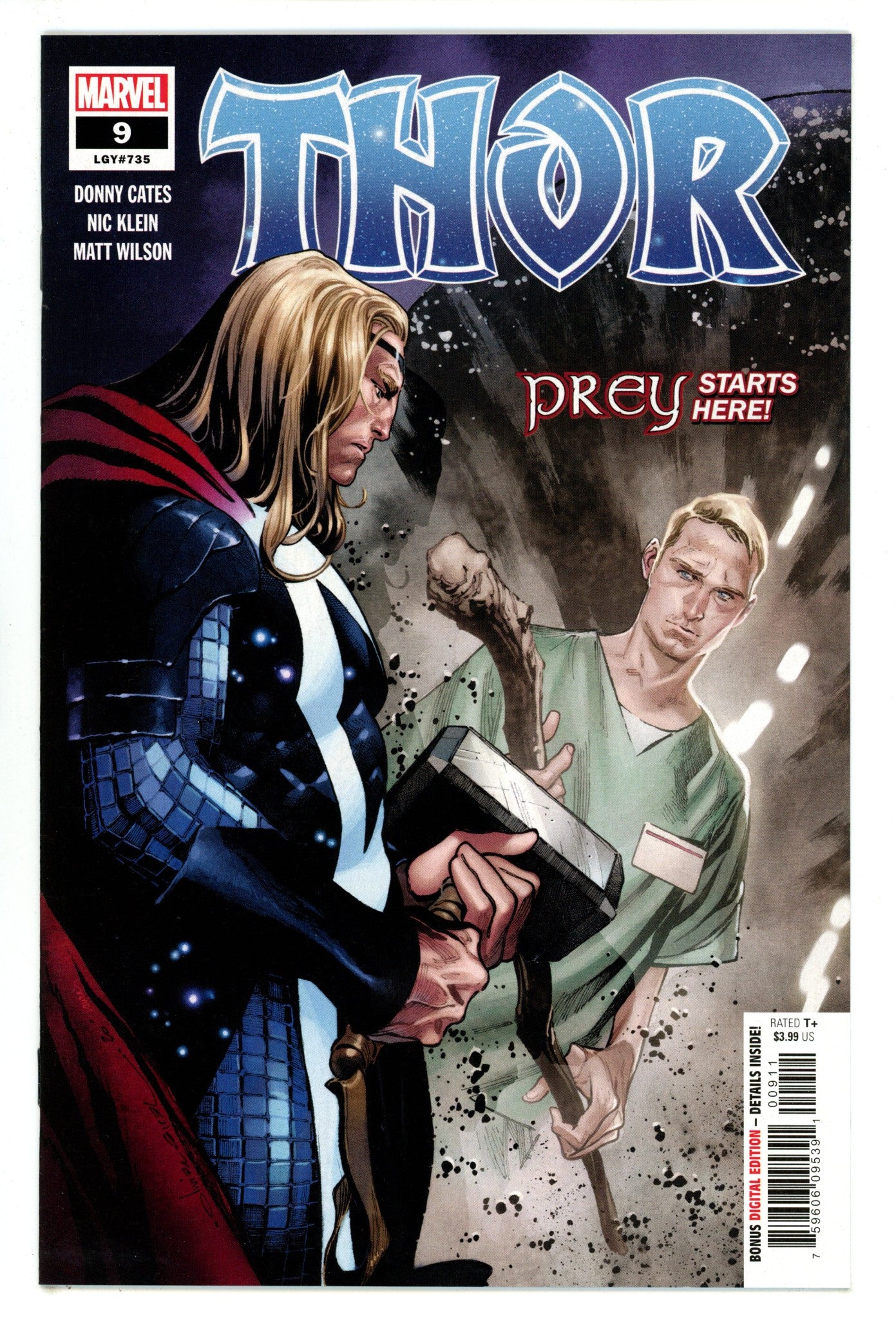 Thor Vol 6 9 (735)  High Grade   (2021) Hildebrandt     Variant  