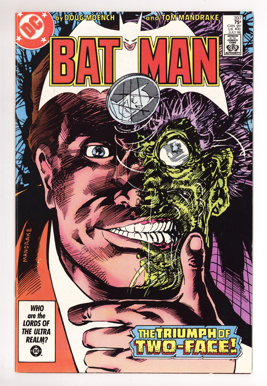 Batman Vol 1 397 Mid Grade (1986) 