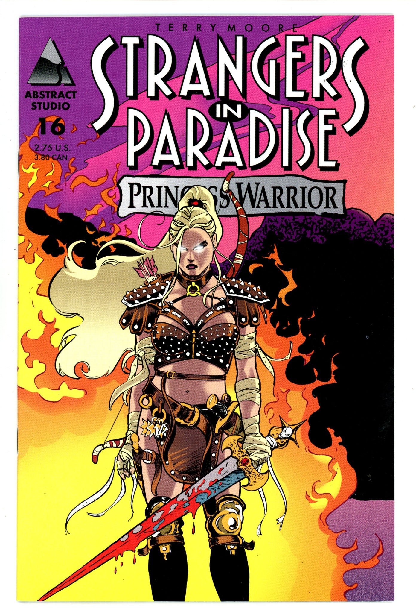 Strangers in Paradise Vol 3 16 NM- (9.2) (1998) Homage Variant 