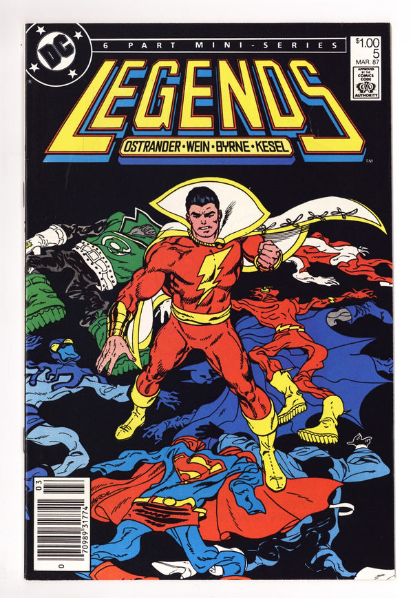 Legends 5 NM- (9.2) (1987) Canadian Price Variant