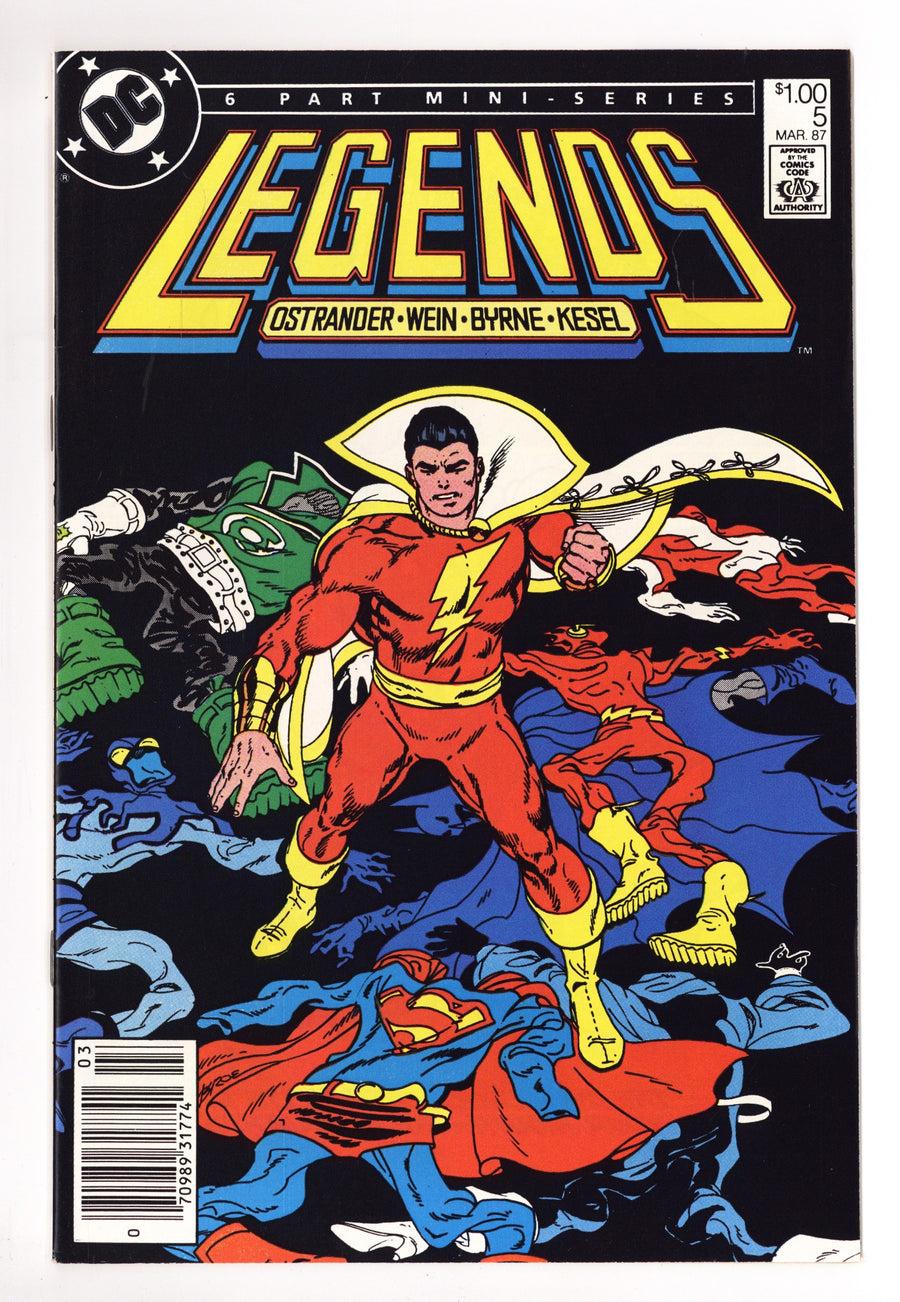 Legends 5 NM- (9.2) (1987) Canadian Price Variant 