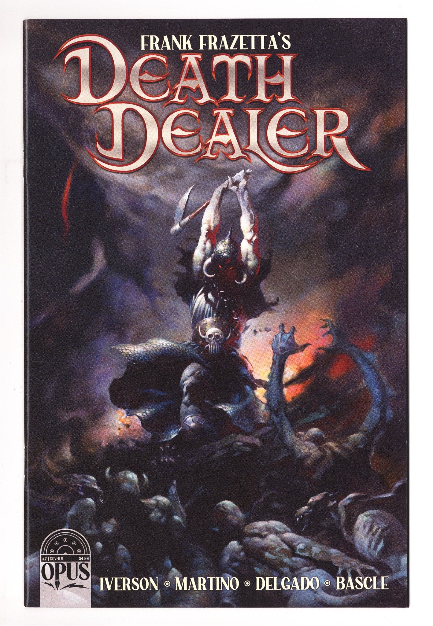 Frank Frazetta's Death Dealer   2  High Grade   (2022) Frazetta     Variant  