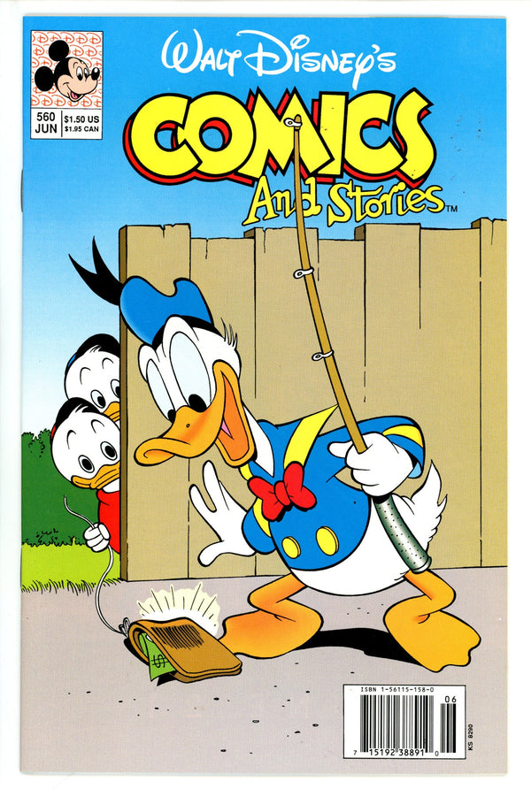 Walt Disney's Comics and Stories 560 Newsstand (1991)