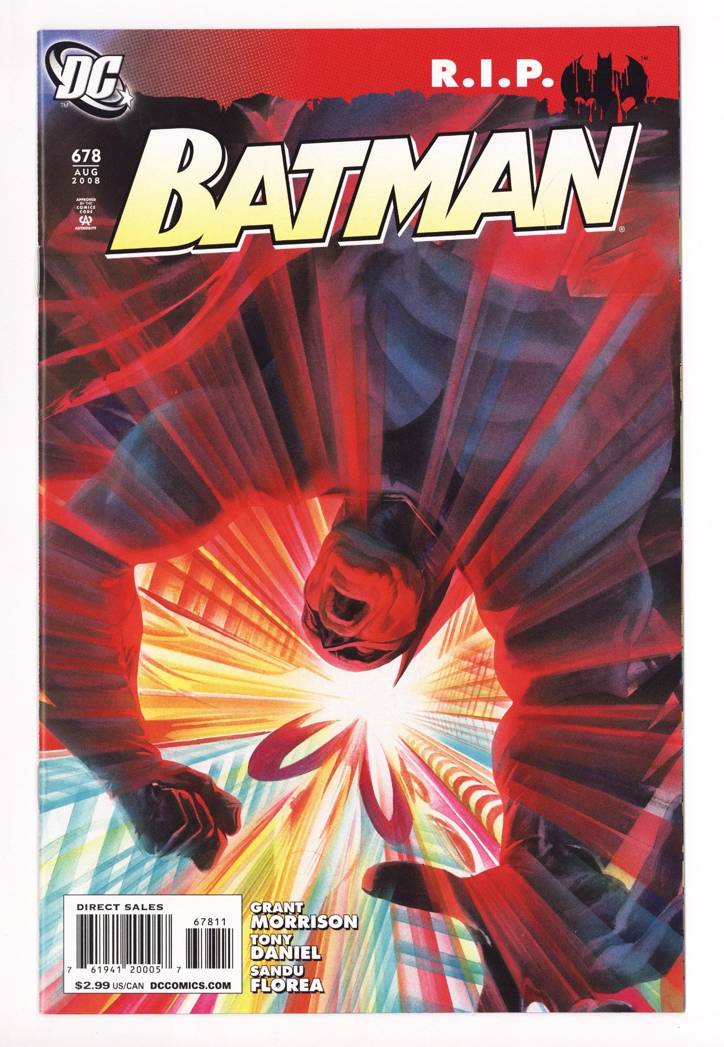 Batman Vol 1 678 High Grade (2008) 