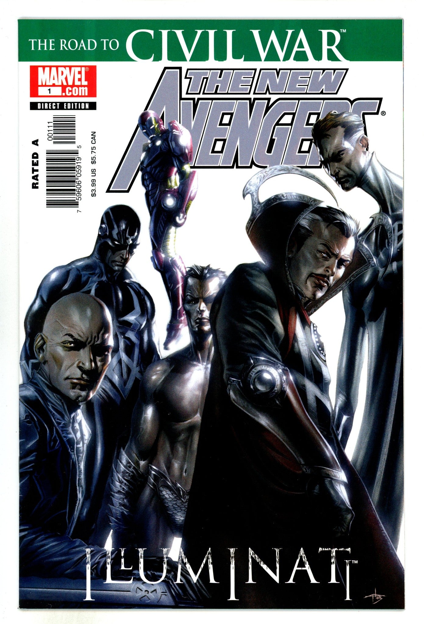 New Avengers: Illuminati  1  High Grade  (2006)  