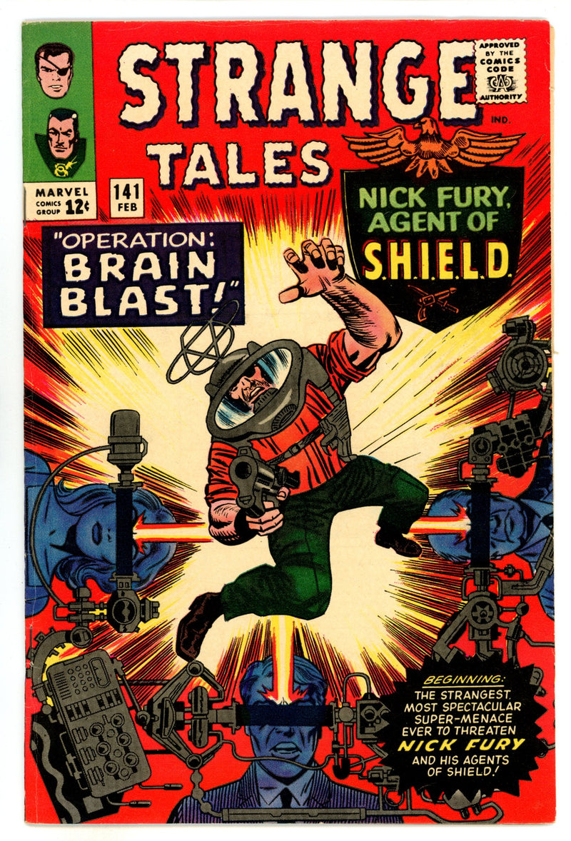Strange Tales Vol 1 141  VF (8.0)  (1966)  