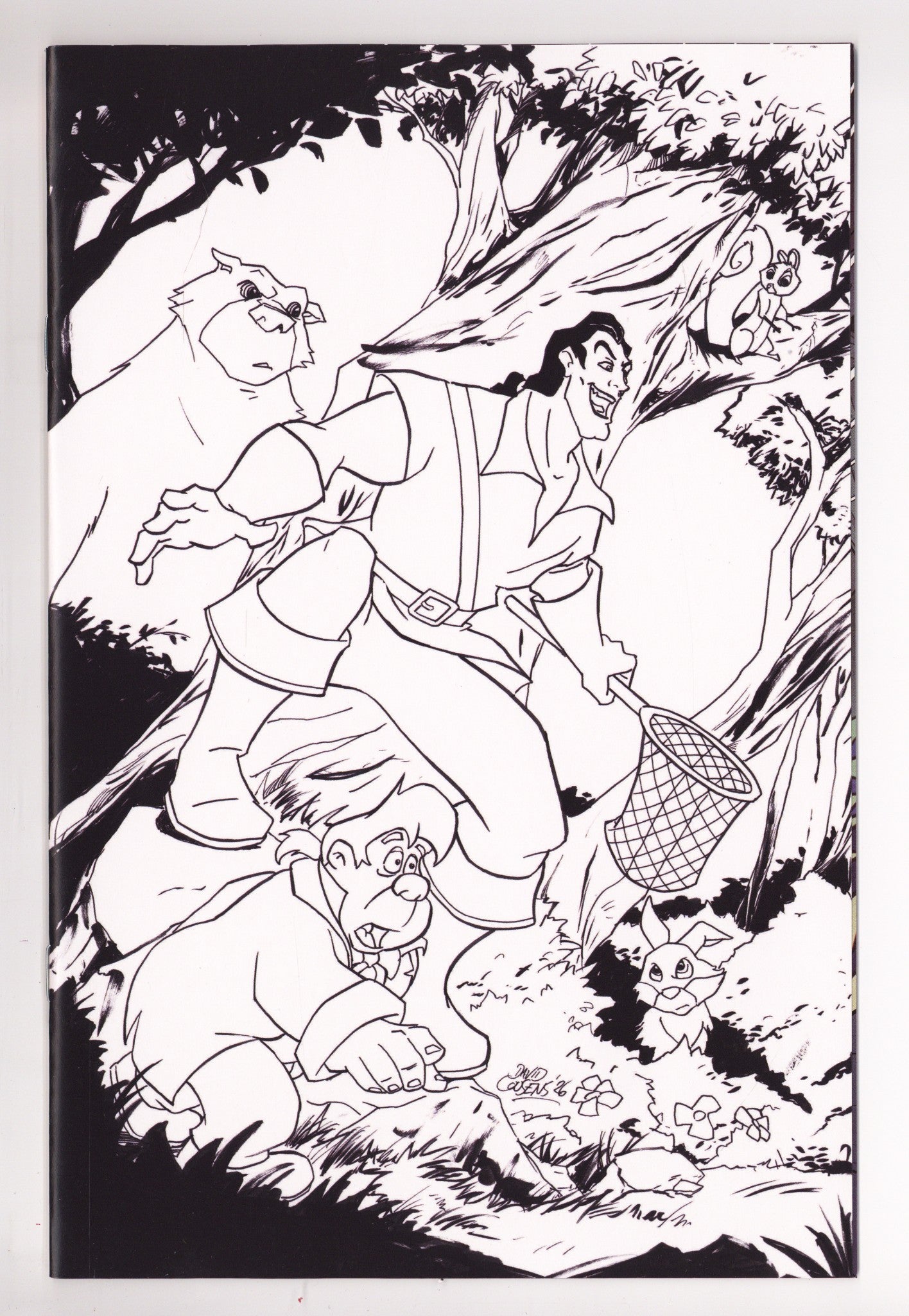Disney Villains Gaston 2 Cousens B&W Virgin Incentive (2026)