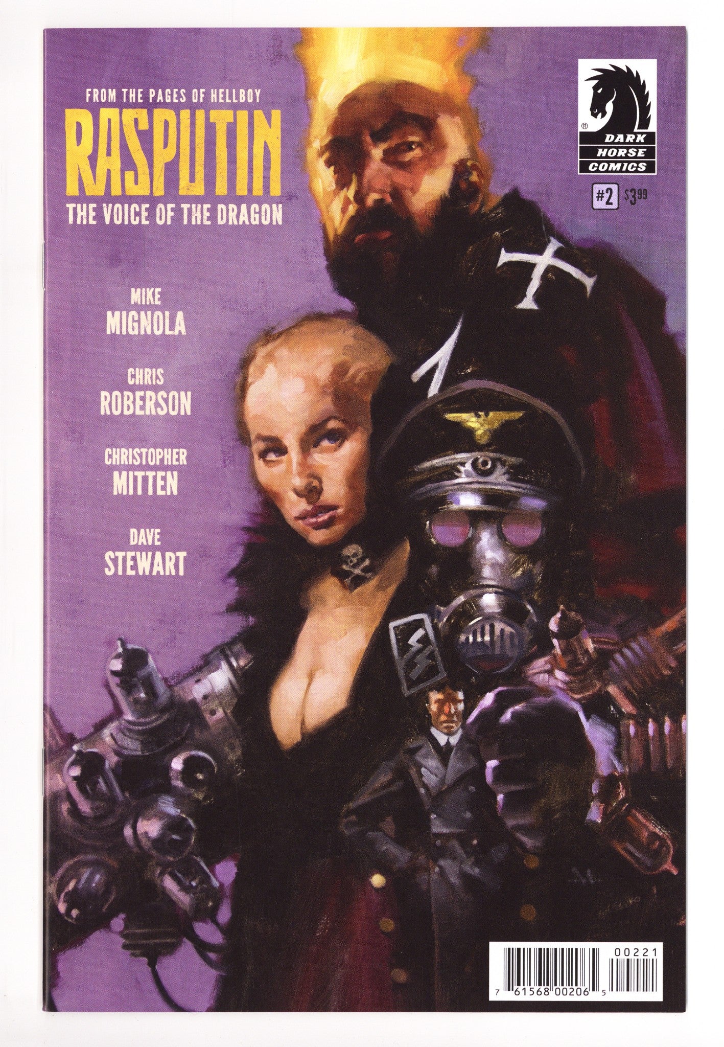 Rasputin: Voice of the Dragon 2 High Grade (2017) Manchess Variant 