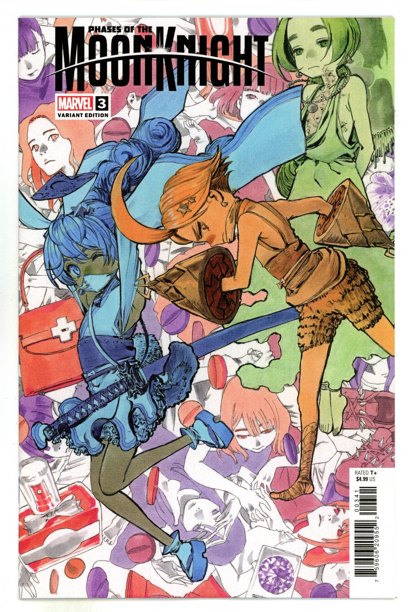 Phases Of The Moon Knight  3 Kaku  Variant  (2024)