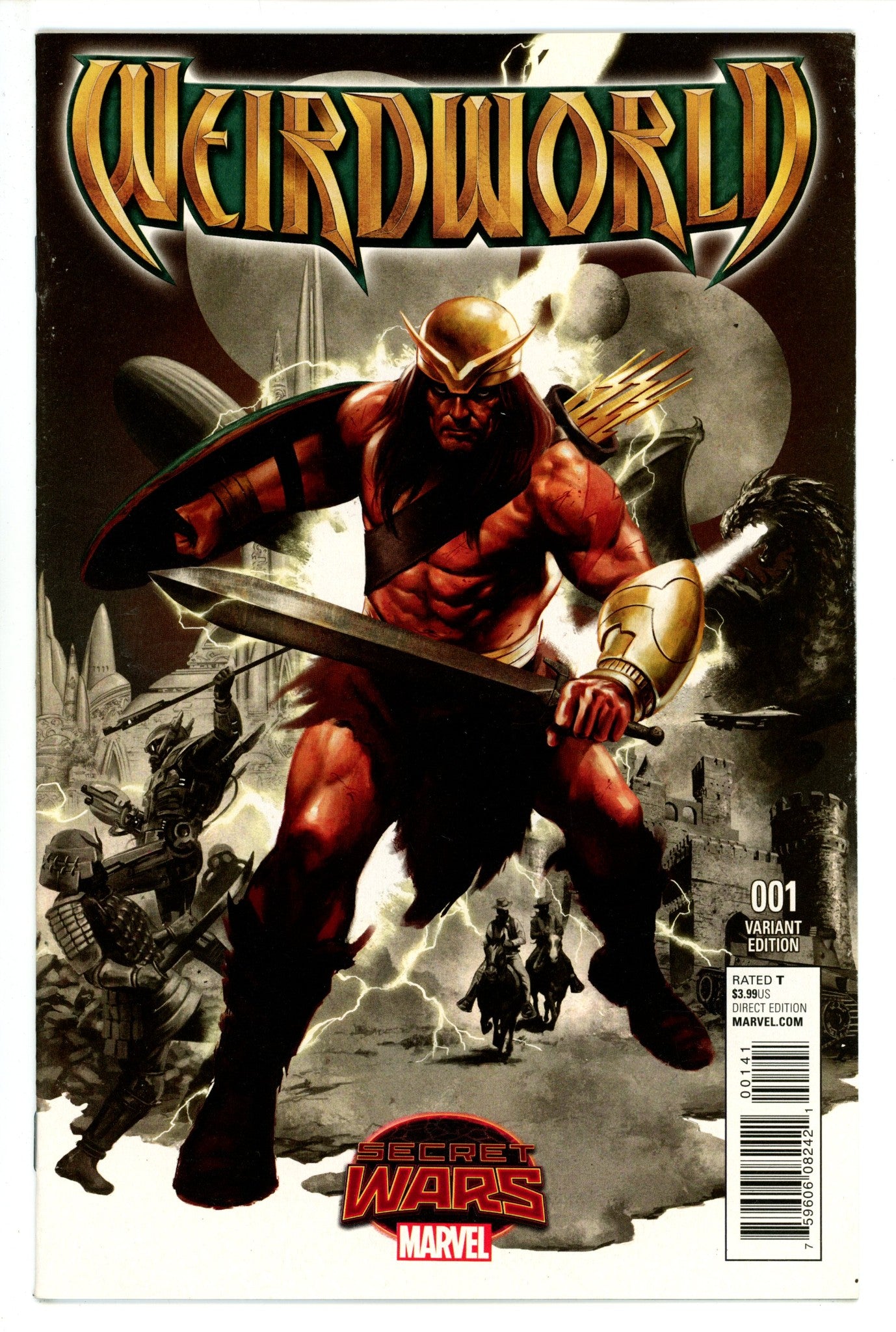 Weirdworld Vol 1 1 High Grade (2015) Epting Incentive Variant 