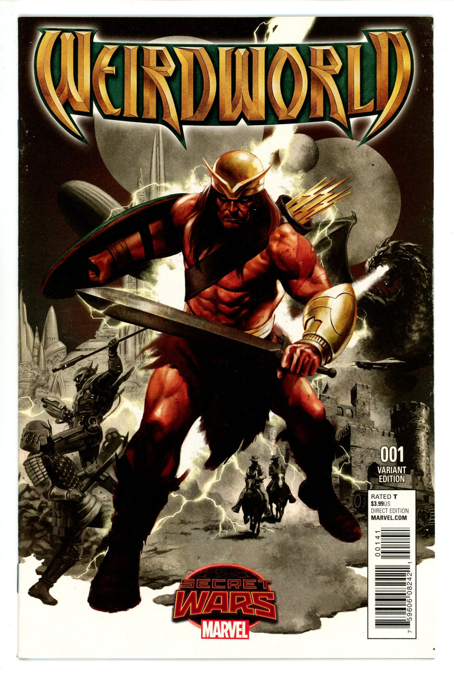 Weirdworld Vol 1 1 High Grade (2015) Epting Incentive Variant 