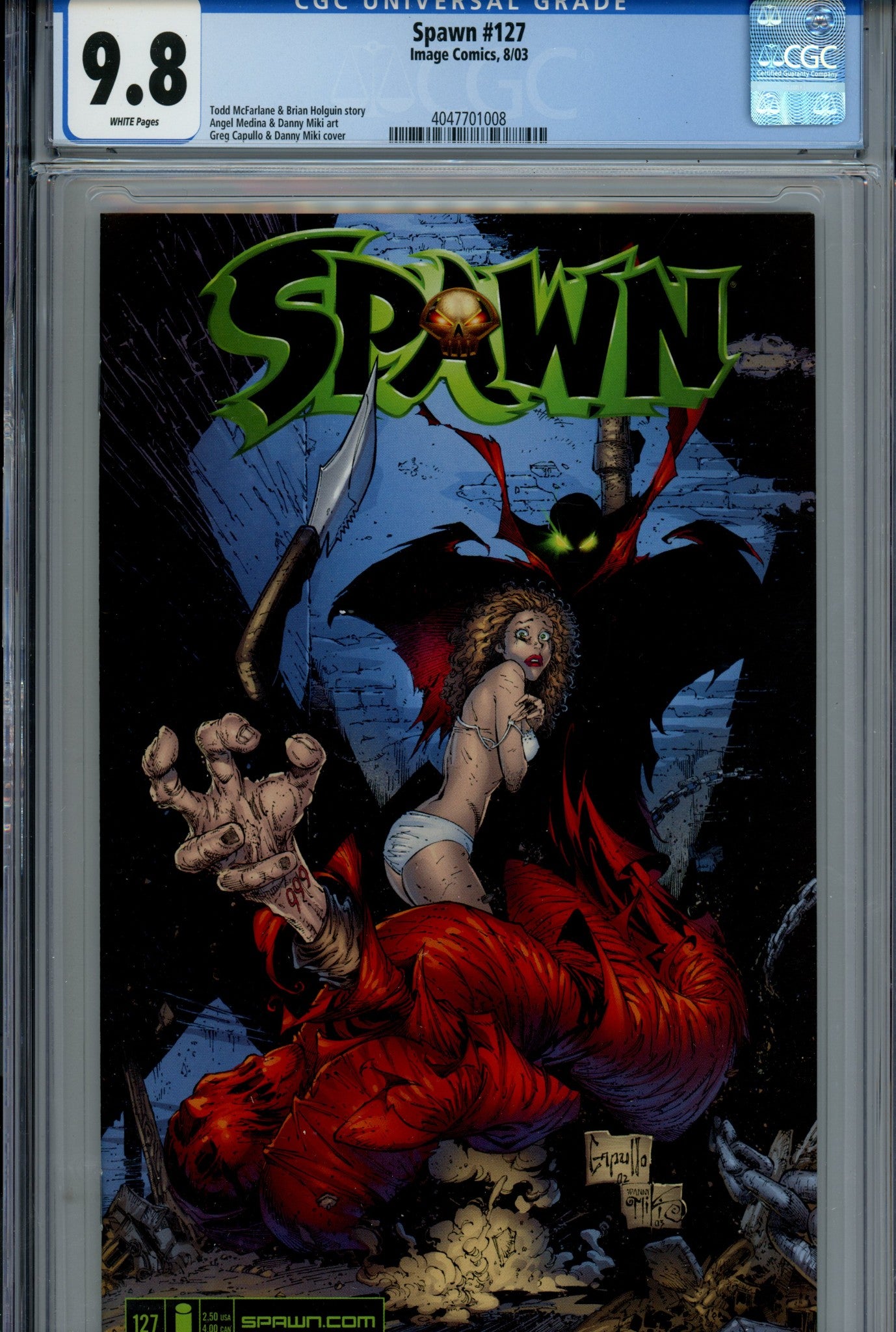 Spawn 127 CGC 9.8 (NM/M) (2003) 