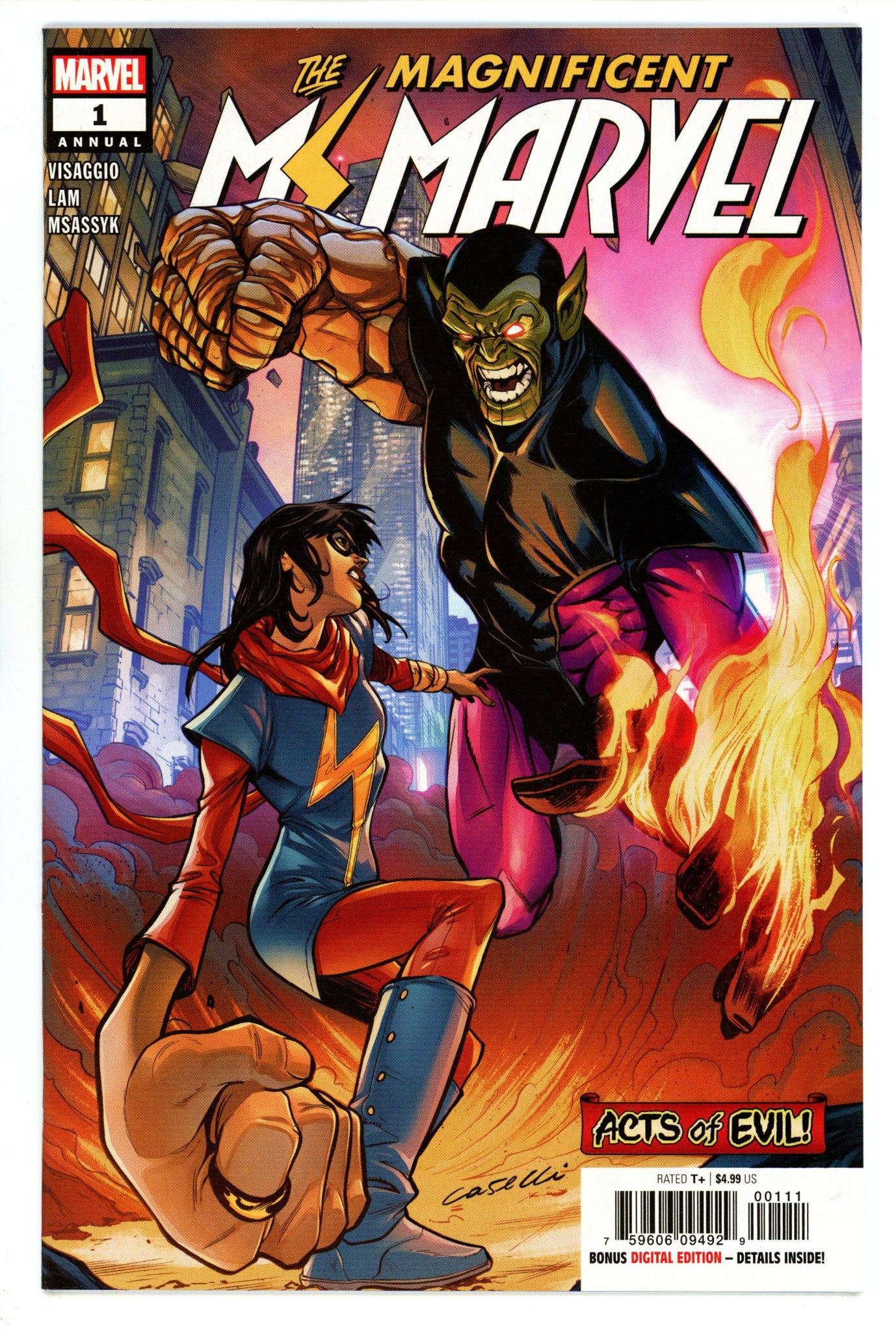 Ms. Marvel Annual 1 High Grade (2019) 