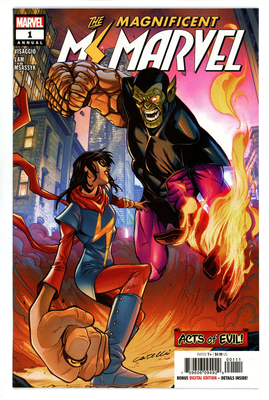 Ms. Marvel Annual 1 High Grade (2019) 