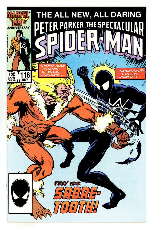 The Spectacular Spider-Man Vol 1 116 VF/NM (9.0) (1986)