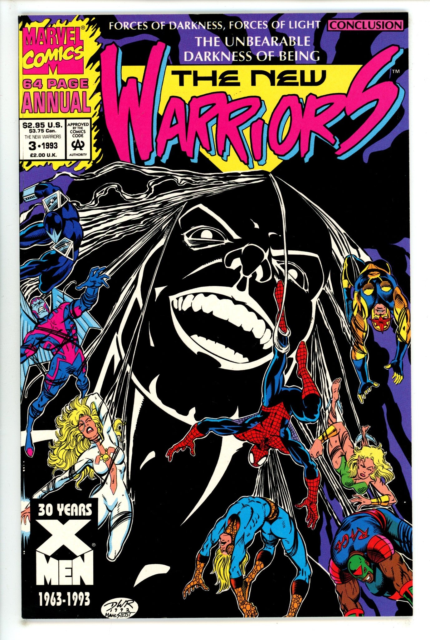 The New Warriors Annual Vol 1 3 (1993)