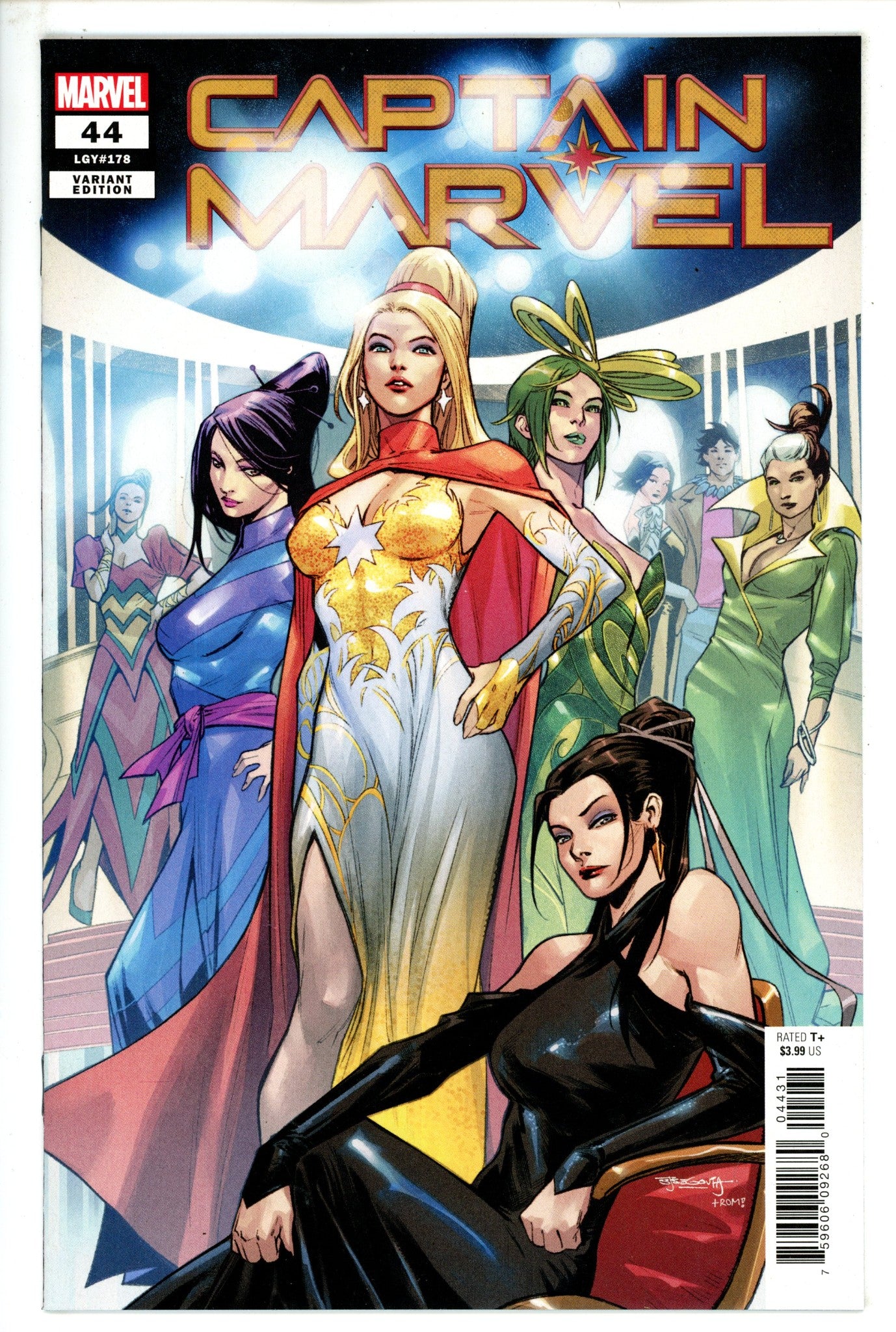 Captain Marvel Vol 11 44 (178) High Grade (2023) Segovia Variant 