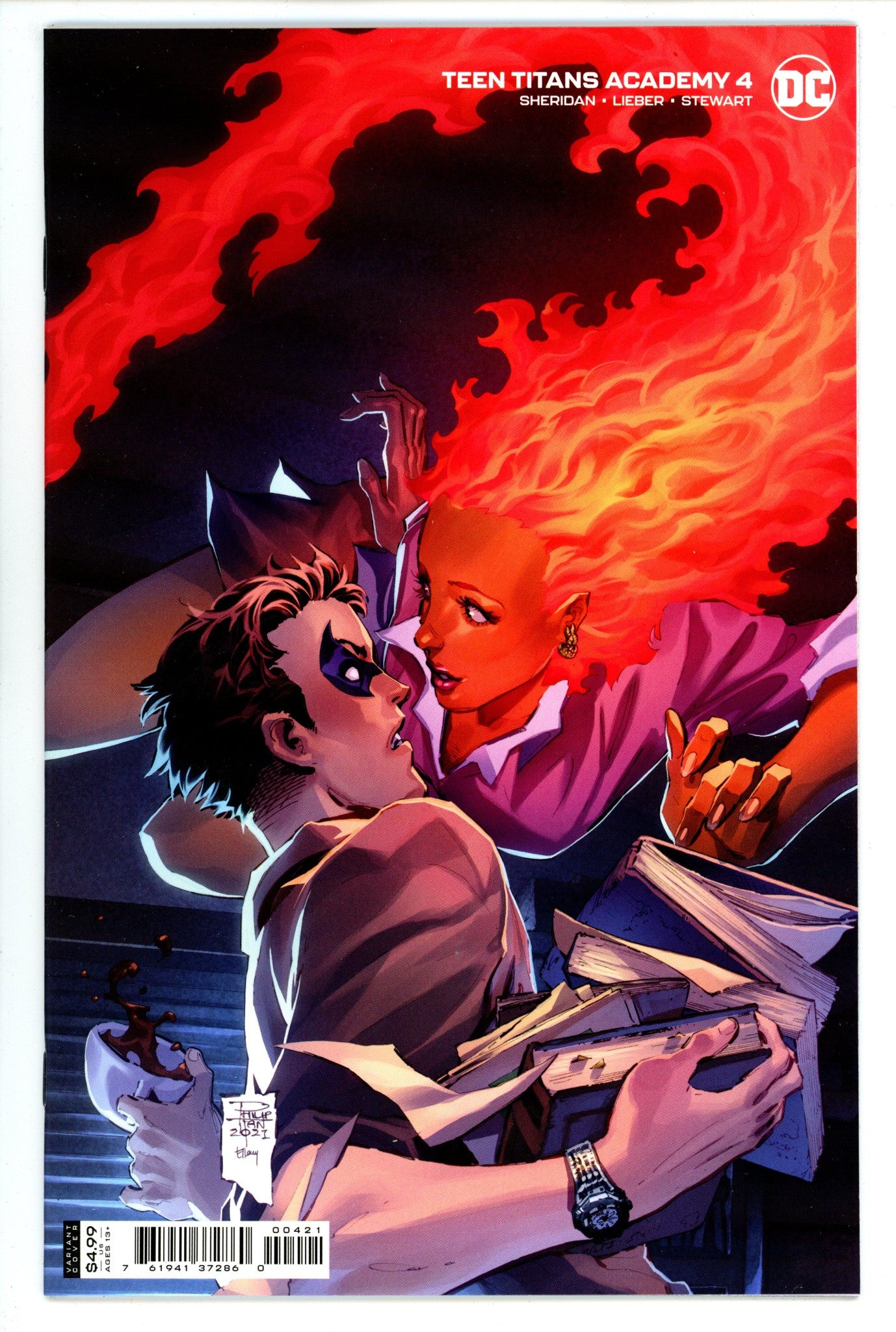 Teen Titans Academy 4 High Grade (2021) Tan Variant 