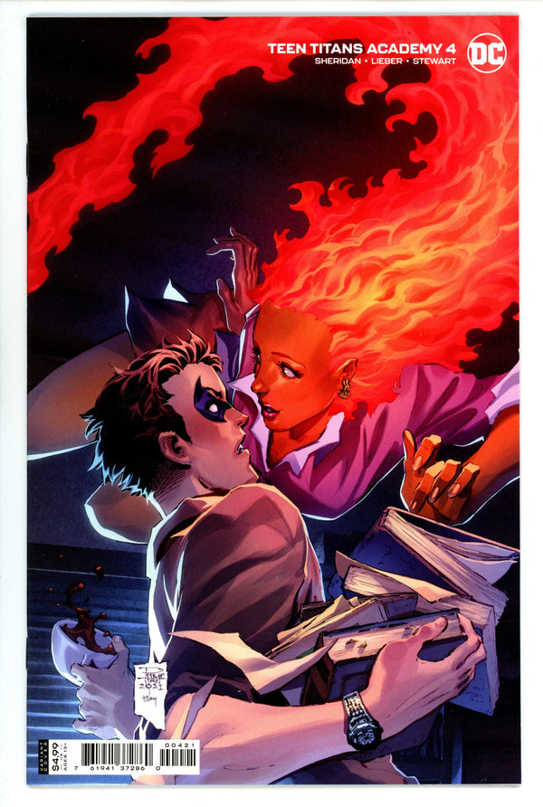 Teen Titans Academy 4 High Grade (2021) Tan Variant