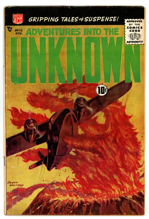 Adventures into the Unknown 112 VG+ (4.5) (1959) 