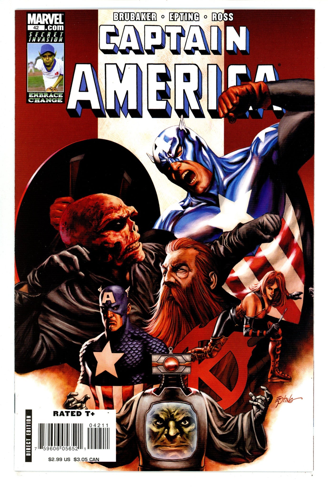 Captain America Vol 1 42 High Grade (2008) 