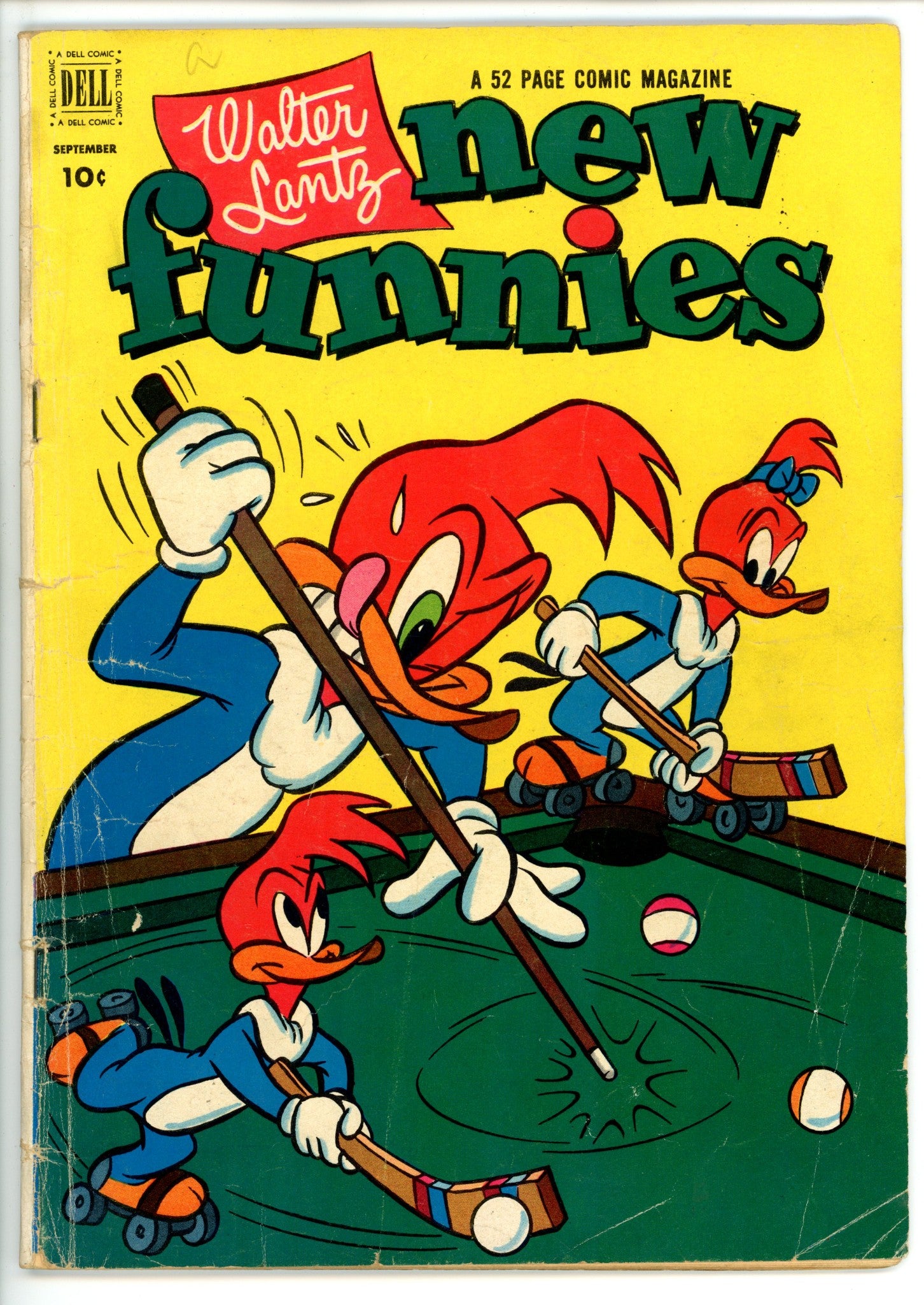 Walter Lantz New Funnies 187 GD+ (1952)