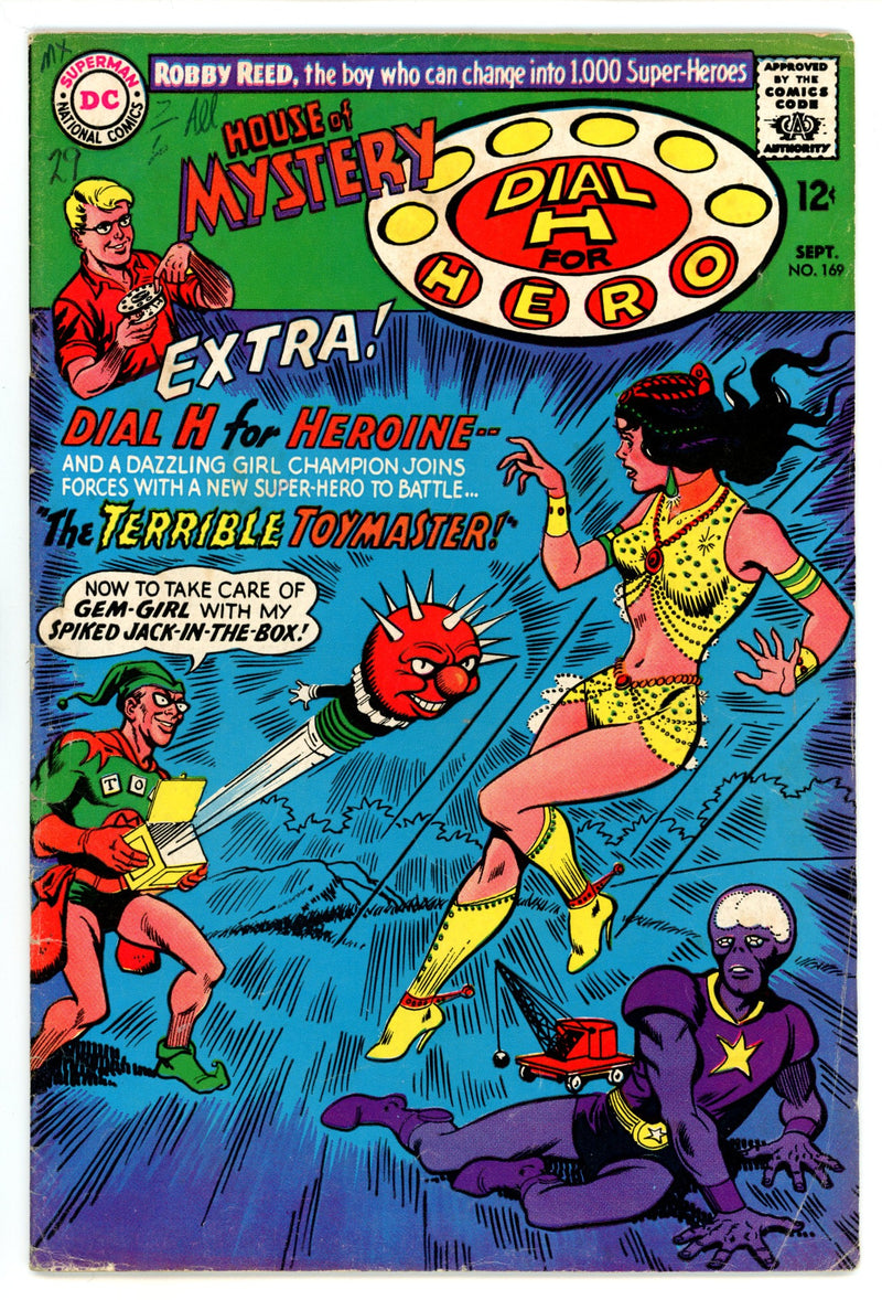 House of Mystery Vol 1 169 VG+ (4.5) (1967) 