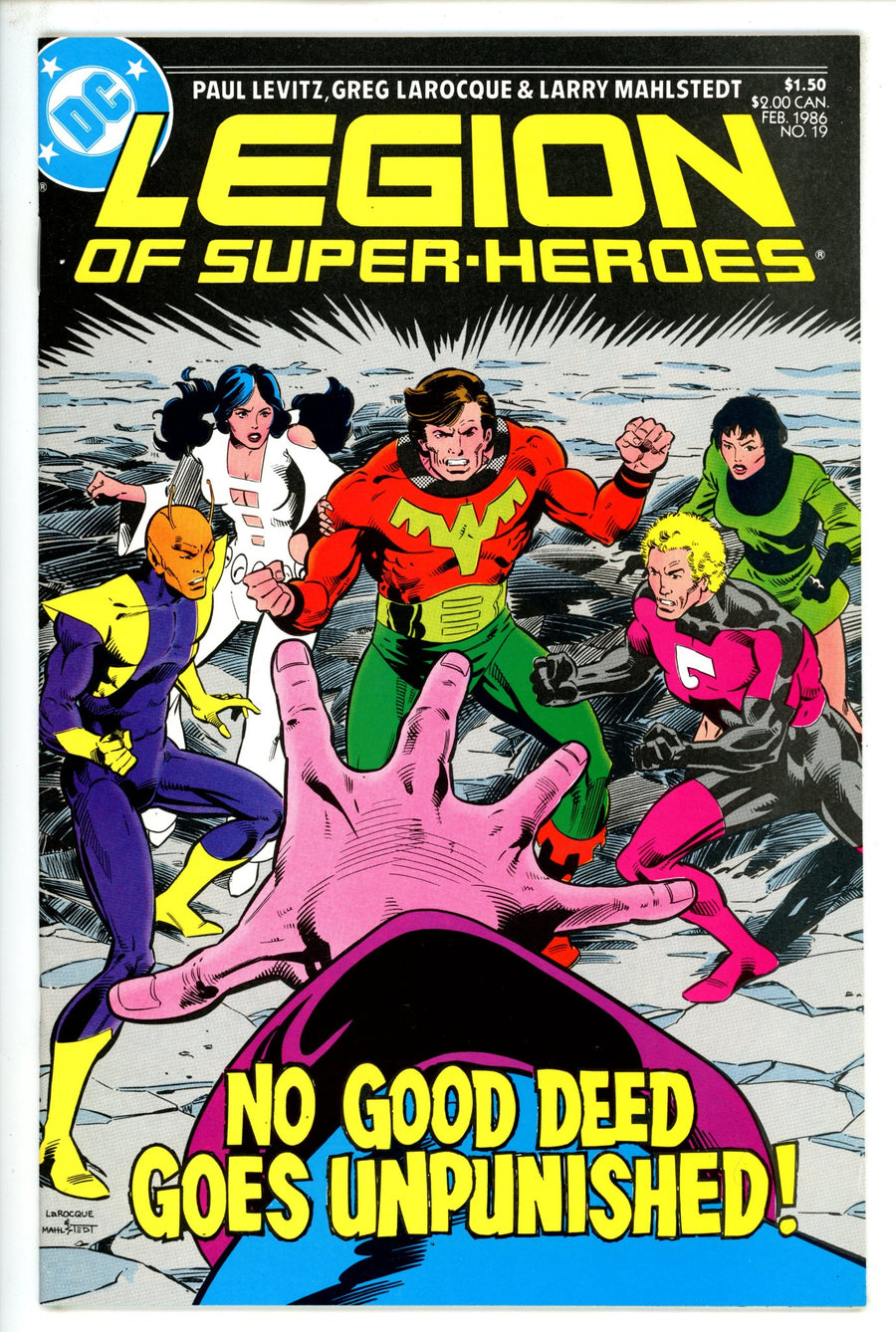Legion of Super-Heroes Vol 3 19 (1986)