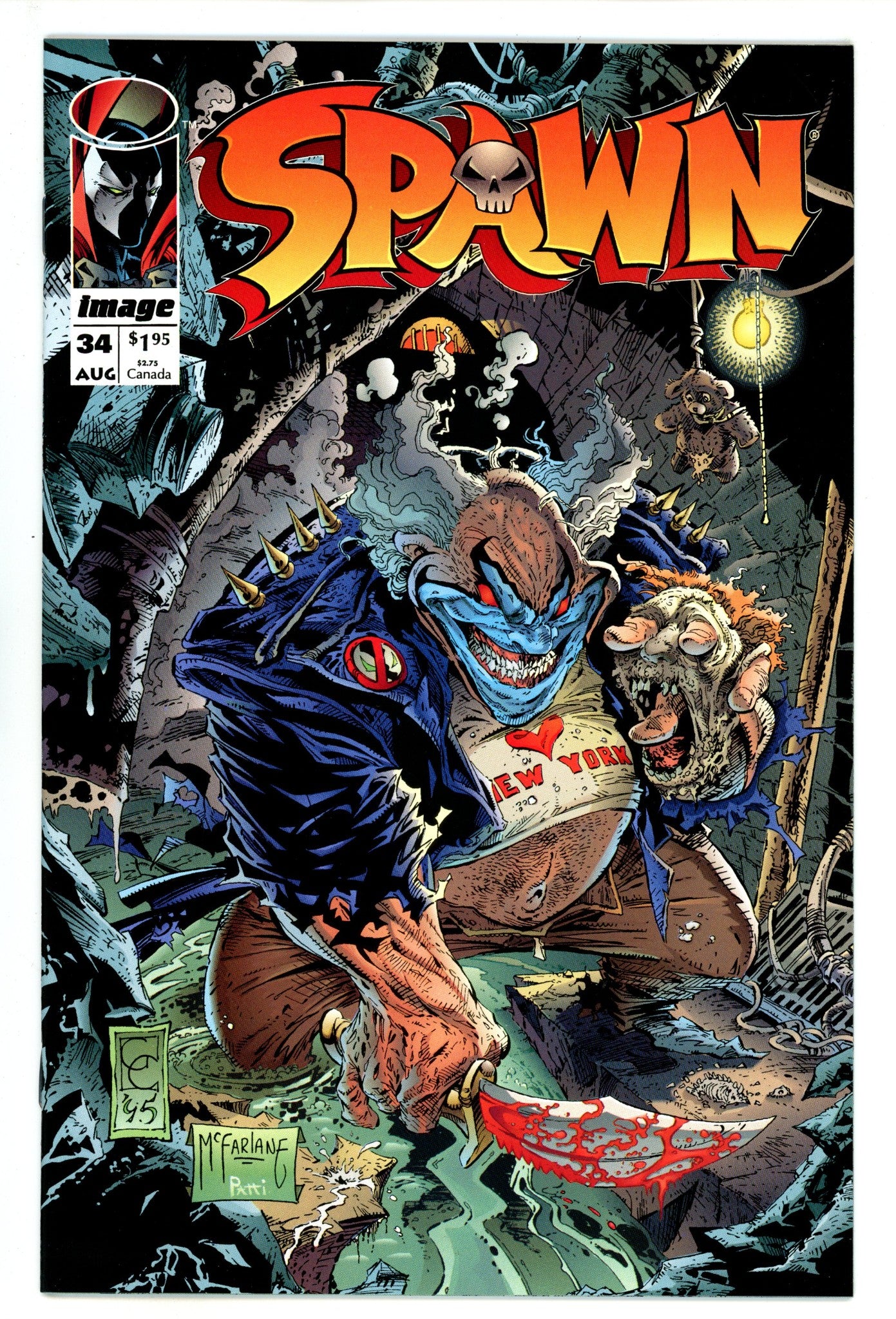 Spawn 34 NM- (9.2) (1995) 