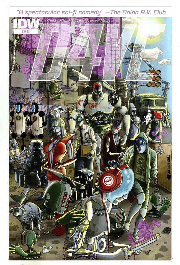 D4VE 1 VF/NM (9.0) (2015) Ramon Incentive Variant